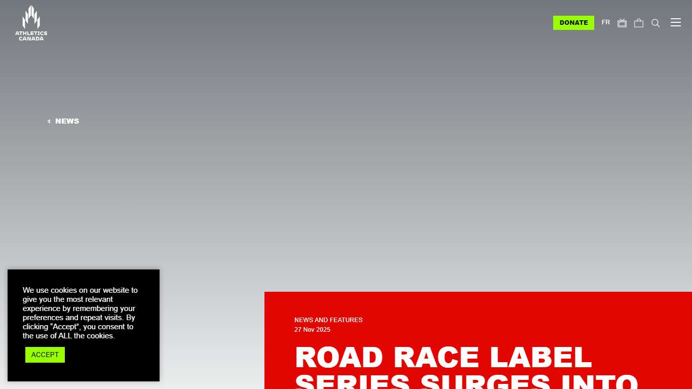 Road Race Label Series Surges Into 2026 - Athletics Canada